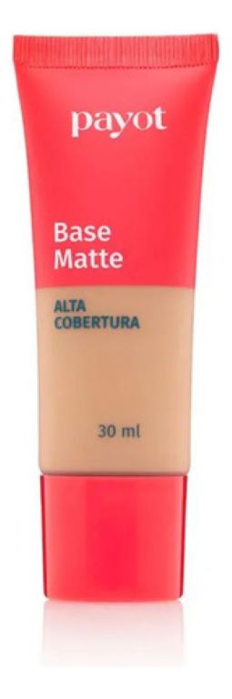 Base Líquida Matte Payot 30ml – Alta Cobertura, Oil-Free e Longa Duração