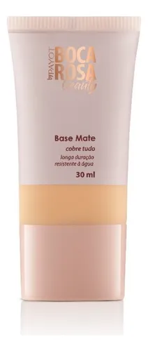 Base Líquida Mate Payot Boca Rosa 30ml Tom 3- Alta Cobertura Longa Duração