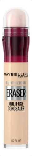 Corretivo Líquido Maybelline NY Eraser 100 Ivory 6ml – Alta Cobertura, com Goji Berry e Haloxyl