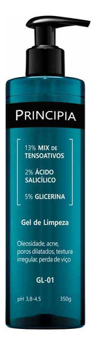 Gel de Limpeza Facial Principia 350g – Ácido Salicílico e Glicerina