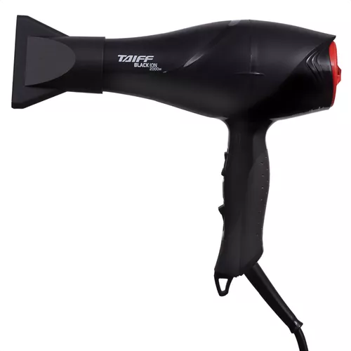 Secador de Cabelo Taiff Black Ion 2000W 110v – Potente, Leve e Tecnologia Iônica