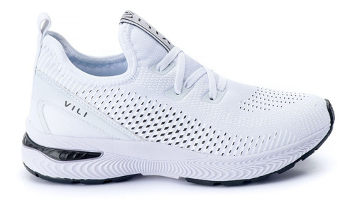 Tênis Branco Feminino Vili VL660 – Caminhada, Academia e Uso Casual | Confortável e Leve