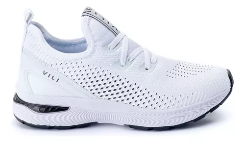 Tênis Feminino Vili CF220 Leve com Palmilha em EVA e Sola Antiderrapante – Ideal para Caminhada e Academia