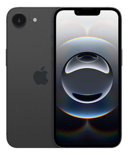 Apple iPhone 16e (512 GB) – Preto, Tela OLED 6,1”, Chip A18, Câmera de 48 MP, iOS 18, Face ID, Super Bateria