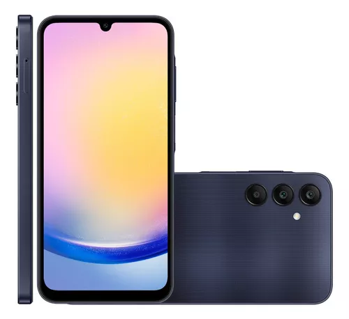 Samsung Galaxy A25 5G 256GB 8GB RAM Azul Escuro - Tela 6,5