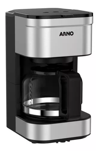 Cafeteira Elétrica Arno Preferita CFPF Inox 750ml 220V – 18 Xícaras, Base Aquecedora, Filtro Removível