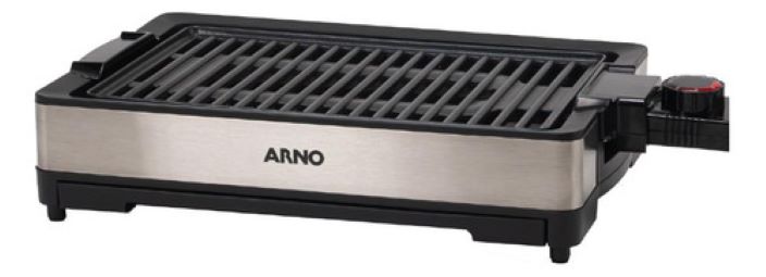 Churrasqueira Elétrica Arno GPRA 110V – Mais Sabor e Menos Fumaça