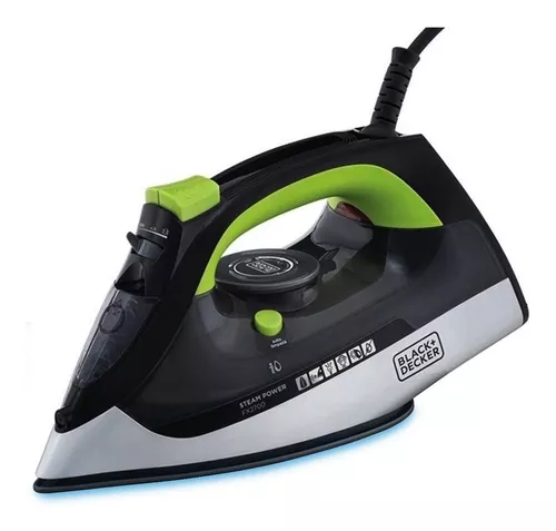 Ferro de Passar Black+Decker FX2700 a Vapor e Seco – Base Antiaderente 220V