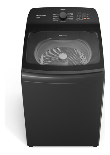 Máquina de Lavar Brastemp 13kg Cinza 220V – Ciclo Tira-Manchas e Antibolinhas