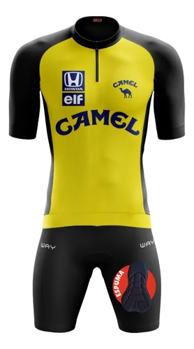 Conjunto Ciclismo Masculino com Camisa UV50+ e Bermuda com Espuma D40 – Way Bike