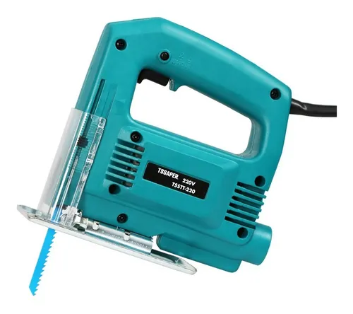 Serra Tico-Tico Tssaper TSSTT 500W 3000RPM Base Ajustável 0° a 45° Corte em Madeira, Aço e Alumínio – 110V/220V