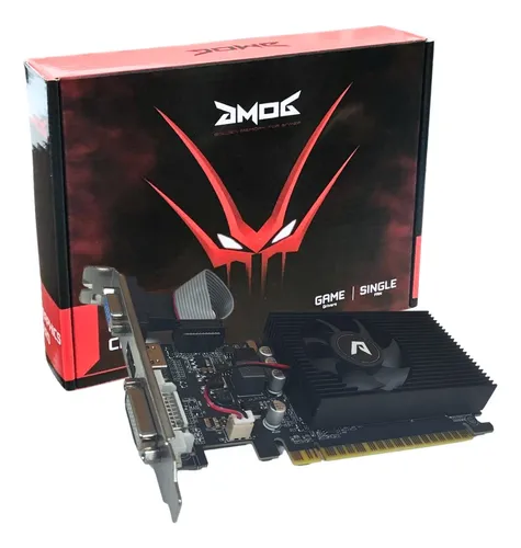 Placa de Vídeo Golden Memory GT730D34G NVIDIA GeForce GT 730 4GB DDR3 PCIe 2.0 – Perfil Baixo