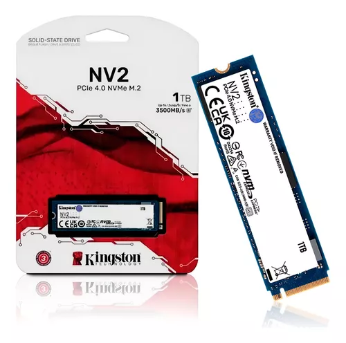 SSD Kingston NV2 1TB M.2 NVMe PCIe 4.0 – Alta Velocidade para Desktop e Notebook