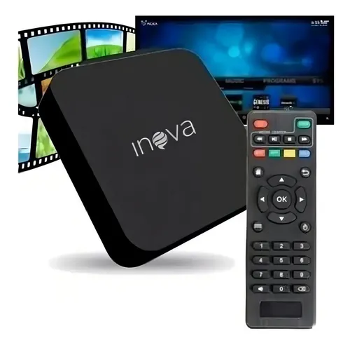 TV Box 4K Android - Transforma TV Comum em Smart TV | Wi-Fi Dual Band