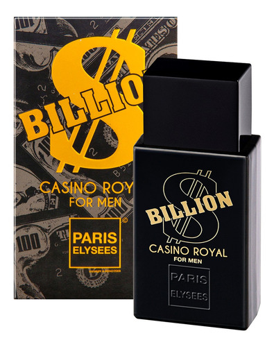 Perfume Masculino Billion 100ml EDT – Paris Elysees, Frescor e Sofisticação Duradouros