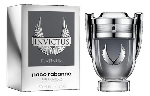 Perfume Masculino Paco Rabanne Invictus Platinum Eau de Parfum 50ml – Intensidade e Frescor Moderno
