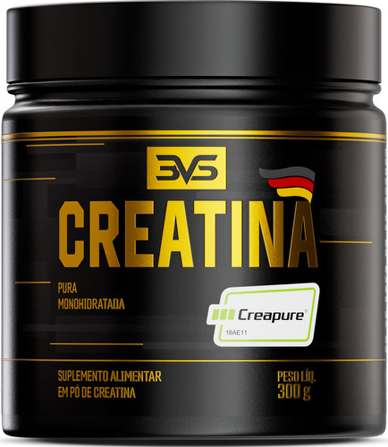 3VS Creatina Monohidratada Creapure 300g Sem Sabor