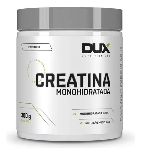 Creatina Monohidratada 300g Sem Sabor – Dux Nutrition