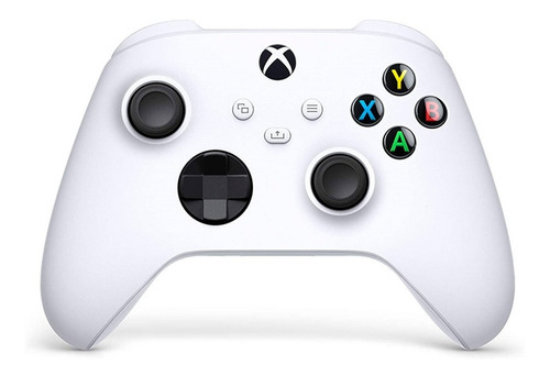 Controle Sem Fio Xbox Series X|S Microsoft Bluetooth com USB-C, Jack 3.5mm – Robot White